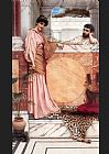 John William Godward Canvas Paintings - Waiting for an Answer